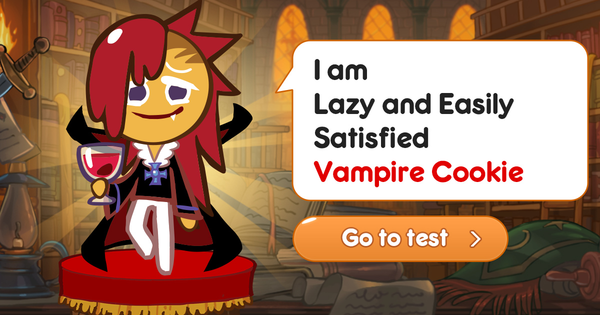 Vampire Cookie!